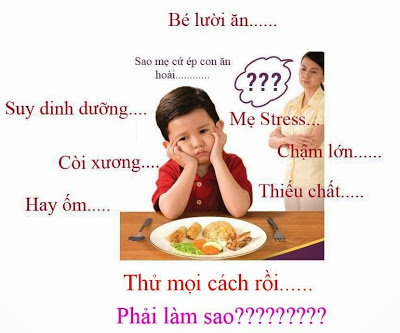 Trẻ biếng ăn phải làm sao?